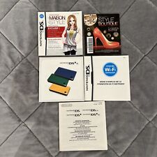 LA MAISON DU STYLE NINTENDO DS - [NOTICE SEULE] MODE D’EMPLOI SANS JEU NI BOÎTE 