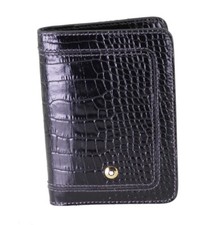 Porte-cartes de visite en cuir