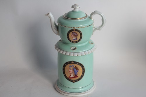 Tisanière porcelaine xixe - porcelaine,