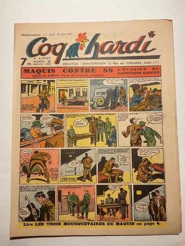 Coq hardi 3eme année - hardi, n°65