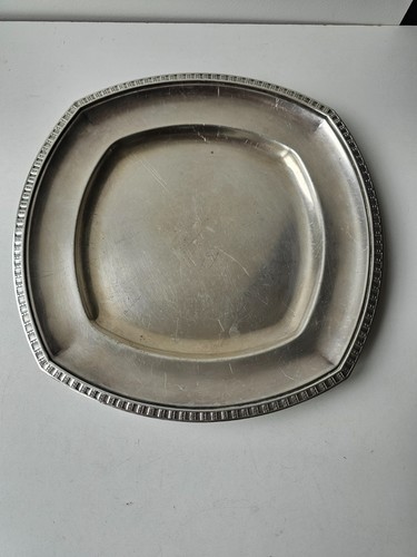 Ancien plateau plat art - plateau, /
