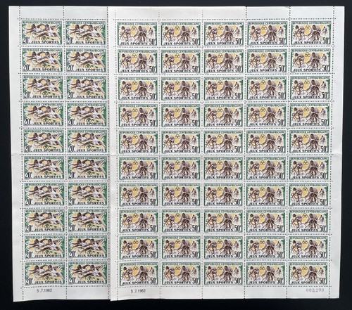 Centrafricaine 1962 21 - yt, 20-21