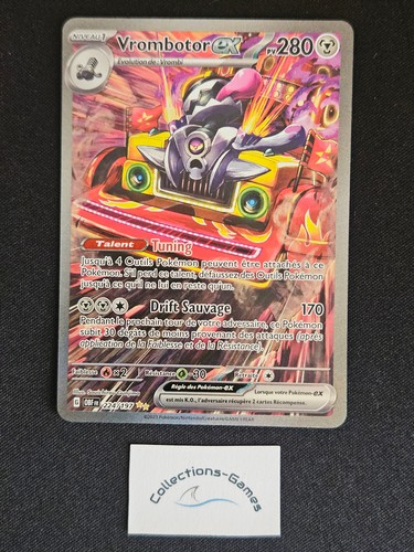 Carte pokémon vrombotor - carte,