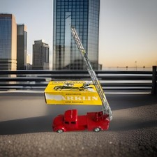 MÄRKLIN N°8023 DEUTZ POMPIER GANDE ECHELLE IN ORIGINAL BOX SCALE 1/43