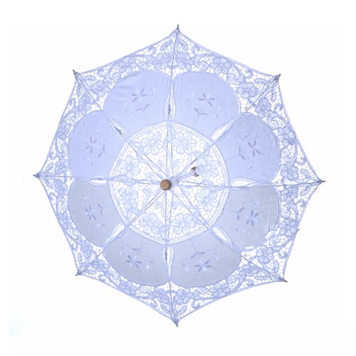 Parapluie dentelle blanche - dentelle,