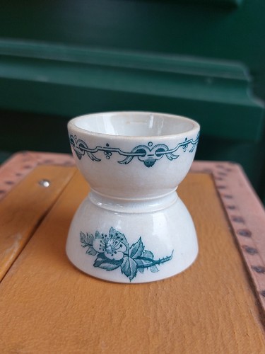 Coquetier diabolo porcelaine - coquetier,