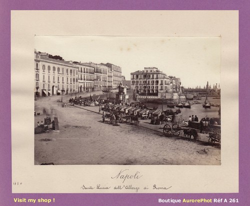 Italie naples napoli borgo - italie,, napoli,