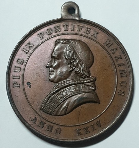 Medaille vatican pie pius 9 - pie,