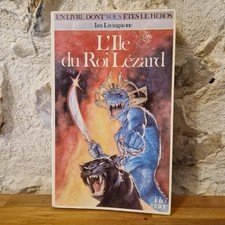 LDVELH L'ILE DU ROI LÉZARD SANS LOGO EO LIVRE DONT VOUS ETES LE HEROS 1984 TTBE