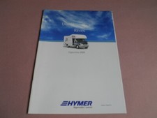 HYMER capucine brochure catalogue documentation CAMPING-CARS édition 2008