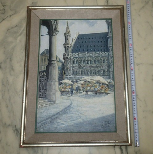 1938 bruxelles grande place - grande,