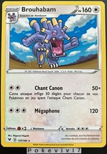 Carte Pokemon BROUHABAM 137/185 Rare Epée et Bouclier 4 EB04 FR NEUF