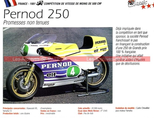 Pernod 250 photo de - pernod, (