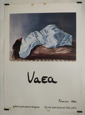 Vaea Galerie Jean-Pierre Lavignes 1982 Affiche Originale Exposition