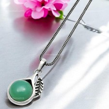 Pendentif En Chrysoprase Art