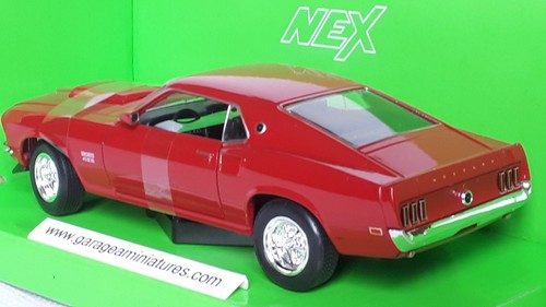 Mustang boss 429 ford - 429, rouge