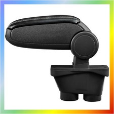 Accoudoir Central Peugeot 208 (2012-2019) Simili Cuir Noir et Blanc