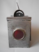 ANCIENNE LANTERNE APPLIQUE DE TRAIN CHEMIN DE FER  DE VOITURE