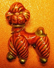 BROCHE vintage 50' CANICHE