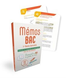 Mémos bac 1re maths - bac,