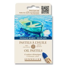 Pastels huile sennelier - -,