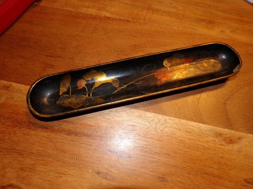 Ancien porte crayons - , papier