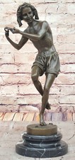 Sculpture En Bronze Statue