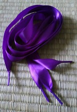 Lacets soie satin 140 cm pour