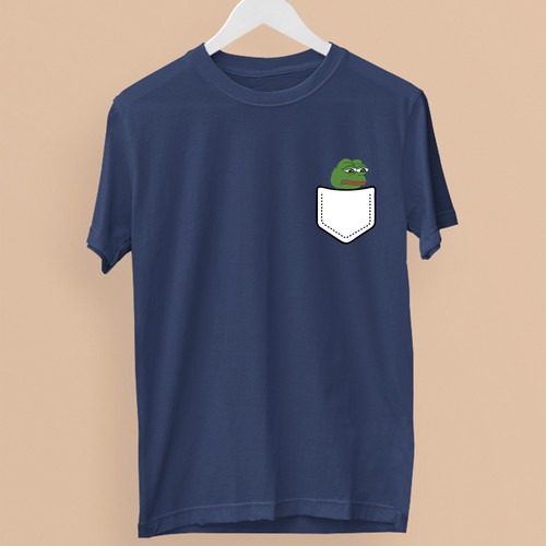 Shirt grenouille poche - t-shirt,