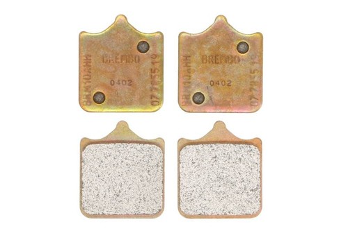 Ensemble plaquettes frein - de,