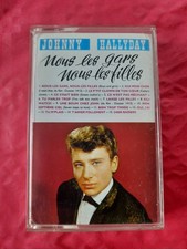 Cassette audio - Johnny Hallyday : nous les gars nous les filles