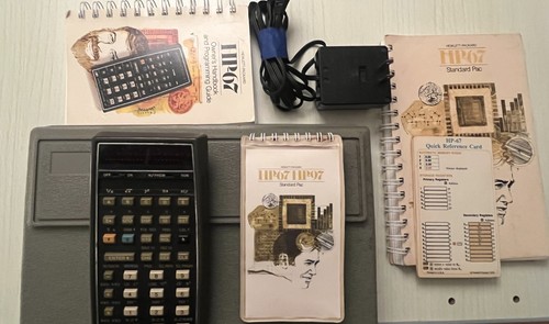 Hp67 calculator cards - calculator, (cards,
