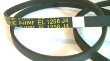 EL1258J4 Courroie MEGADYNE EL 1258 J4 pour lave linge