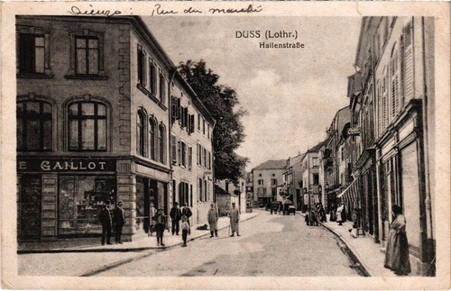 Cpa duss dieuze hallenstrasse - duss,