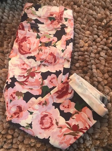 Girls floral stretch - stretch, jeans