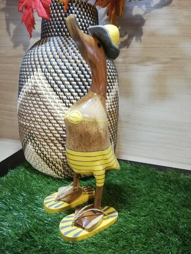 Canard bali fait main teck - canard,