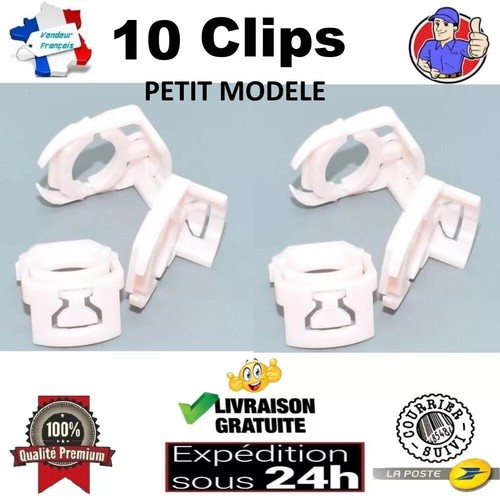 Clip fixation durite - 10, filtre