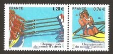 FRANCE 2015 - N°4973/74 Championnat du monde d' AVIRON NEUF ** LUXE MNH