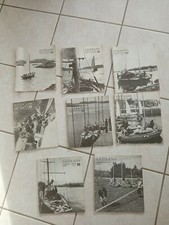 Lot 8 Livres- Glénans-1975/1980-revues informations et documents-voile/nautisme