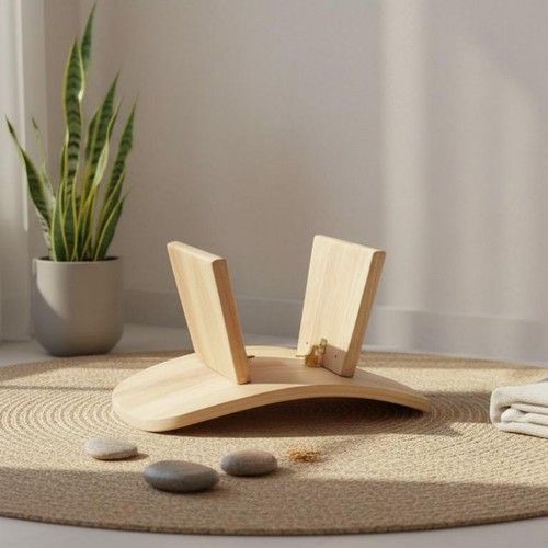 Banc méditation bois - banc, en
