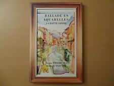 Pierre DUC : coffret 18 aquarelles Haute-Savoie 