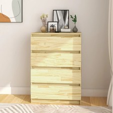 Bois de Pin Massif Armoire
