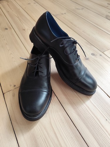 Paraboot black leather dress - paraboot,