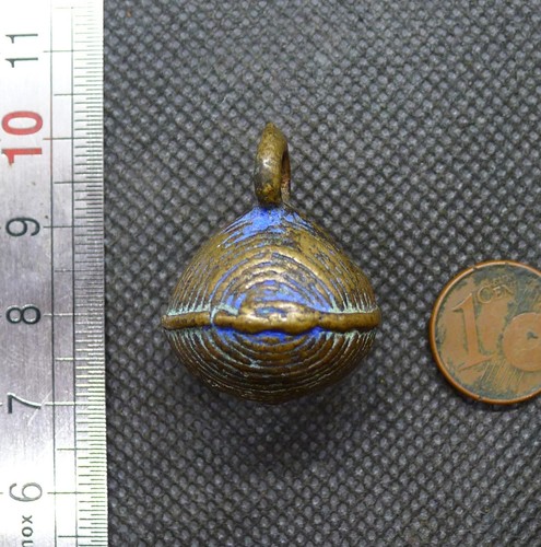 Pendentif ancien grelot - pendentif,