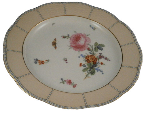 Assiette dîner florale en - À,