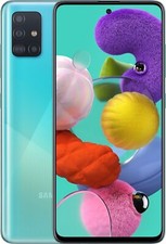 SAMSUNG Galaxy A51 128 Go Bleu Prismatique Reconditionné Très bon état