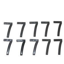 CHIFFRE PLAQUE TIFLEX ALU