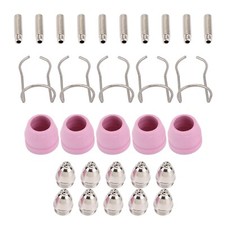 30Pcs AG60 SG55 Plasma Cutter Consommable Torche Électrode Pointe Buse Kit S