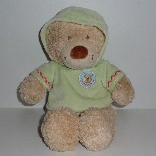 Doudou ours kiabi capuche - ours,