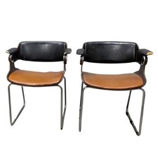 Paire de fauteuils vintage